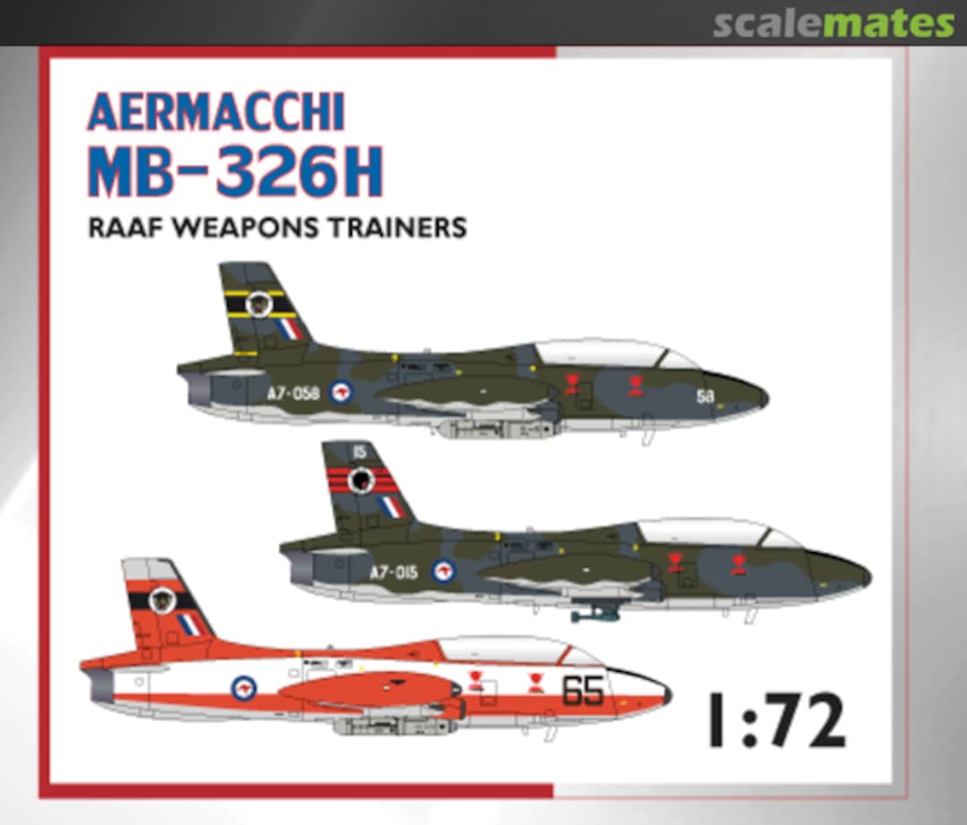 Boxart Aermacchi MB-326H HP72006 High Planes Models