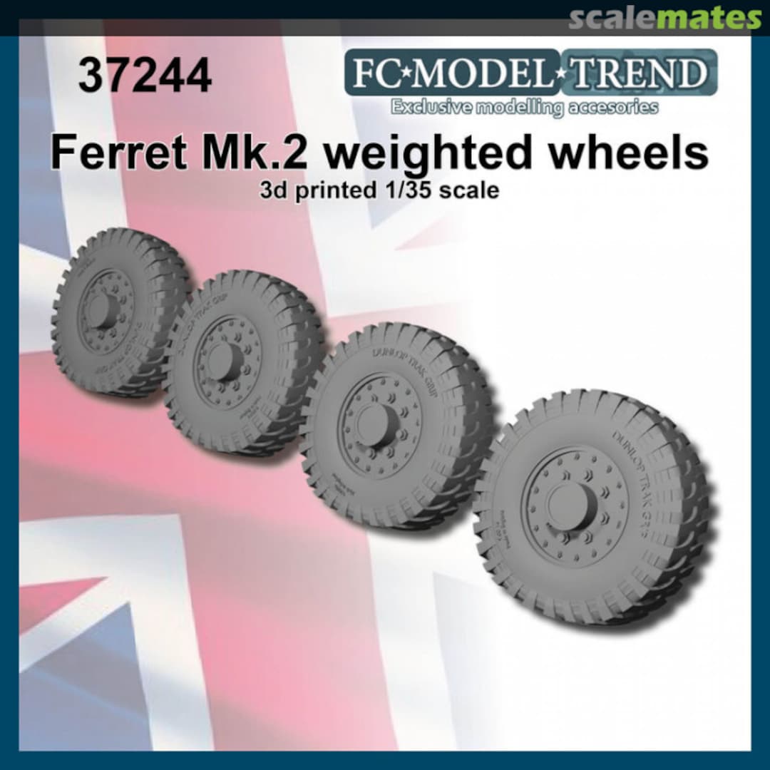 Boxart Ferret weighted wheels 37244 FC Model Trend