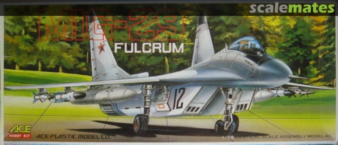 Boxart Mikoyan-Gurevich MiG-29 Fulcrum 1320 ACE Hobby Kit