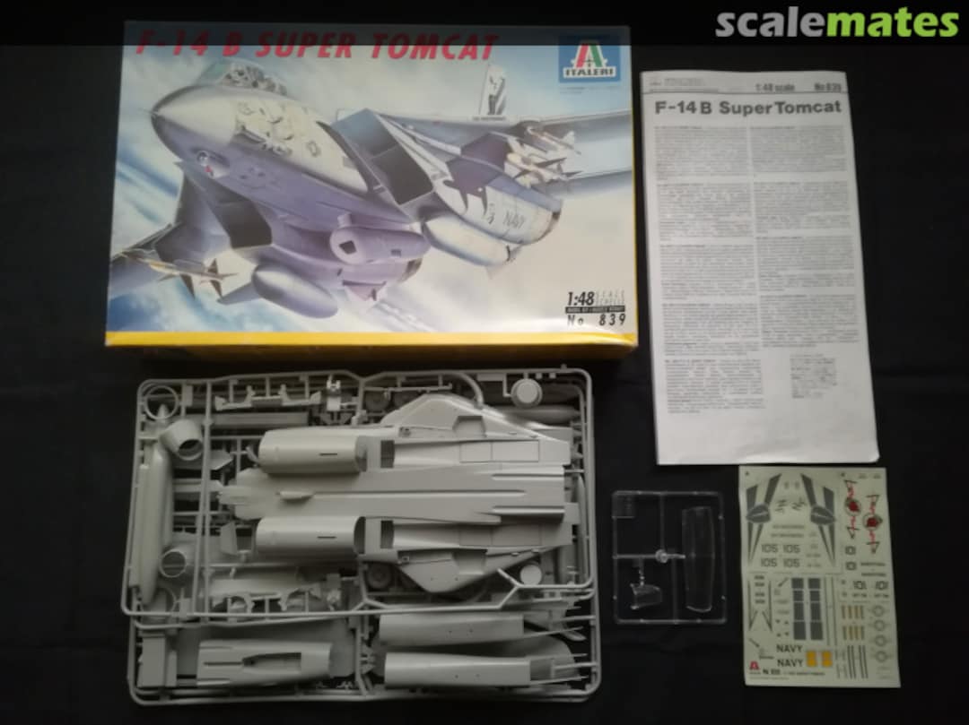 Contents F-14B Super Tomcat 839 Italeri