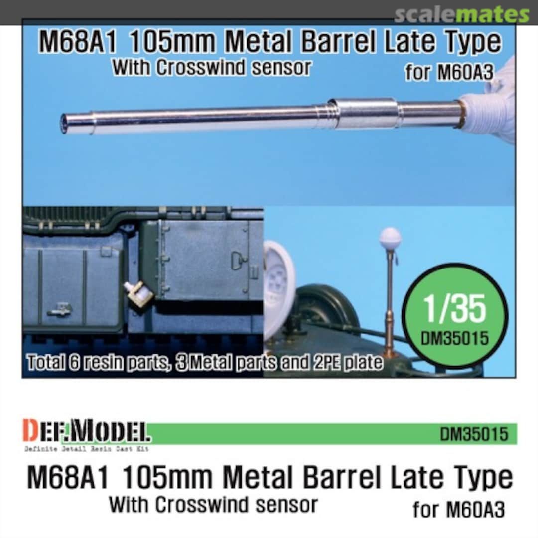 Boxart M68A1 105 MM barrel, late type DM 35015 Def.Model