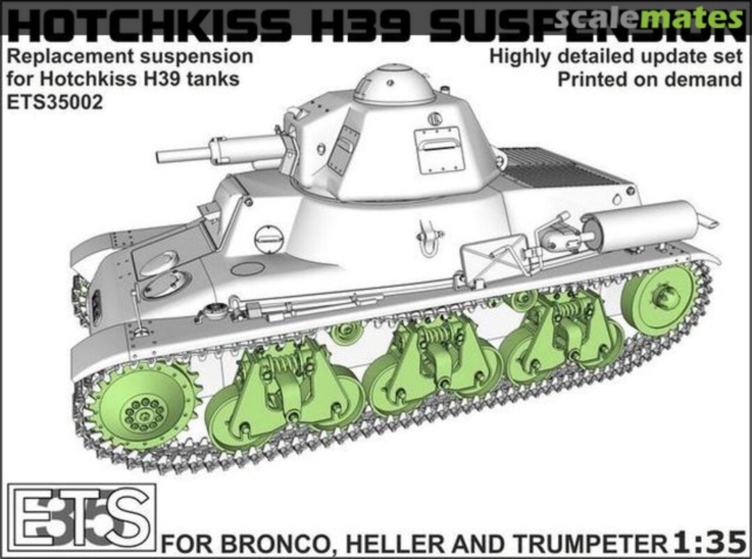 Boxart Hotchkiss H39 Suspension ETS35002 ETS35