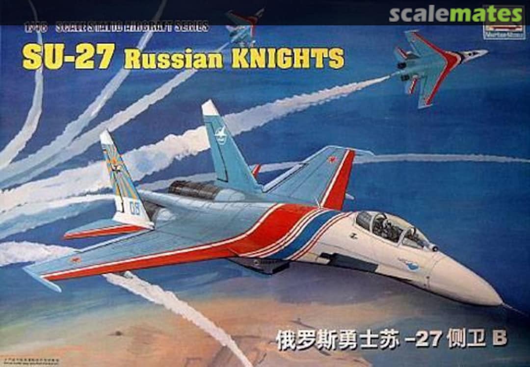 Boxart Su-27 Russian Knights 4 Mini Hobby Models