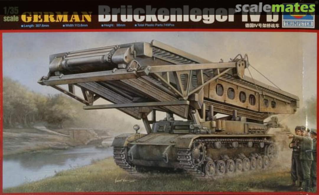 Boxart Brückenleger IV b 00390 Trumpeter