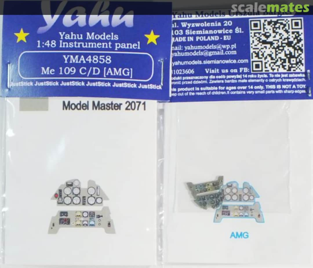 Boxart Me 109 C/D (AMG) YMA4858 Yahu Models