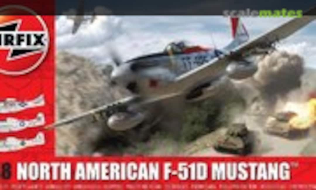 1:48 North American F-51D Mustang (Airfix A05136)