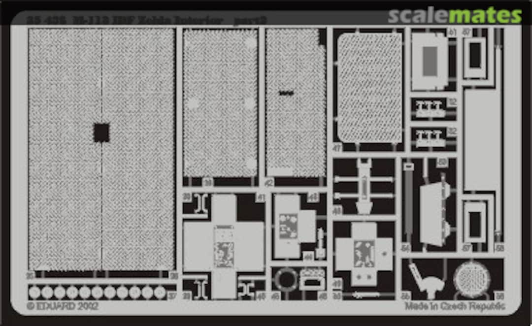 Boxart M113 IDF Zelda Interior 35436 Eduard