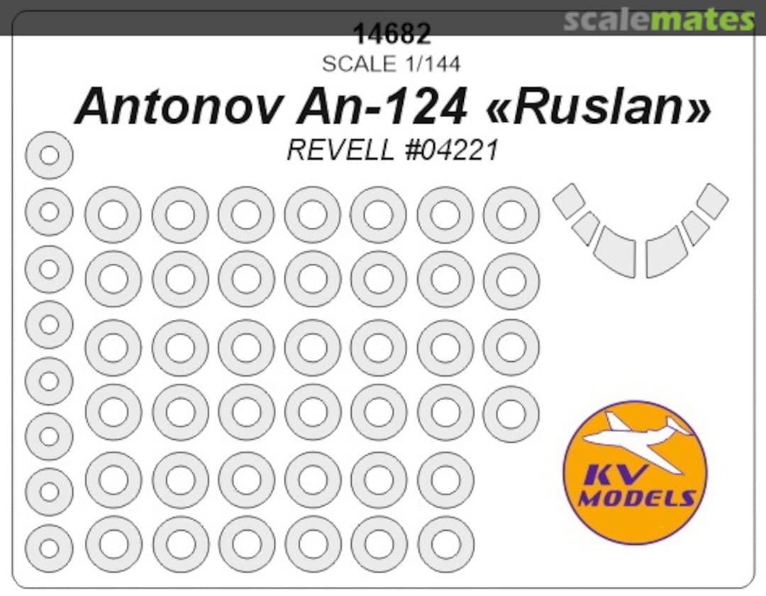 Boxart Antonov An-124 "Ruslan" 14682 KV Models