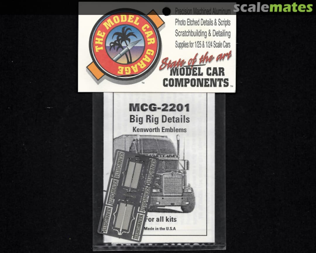 Boxart Big Rig Details MCG 2201 The Model Car Garage