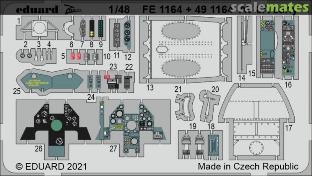 Boxart AV-8A early FE1164 Eduard