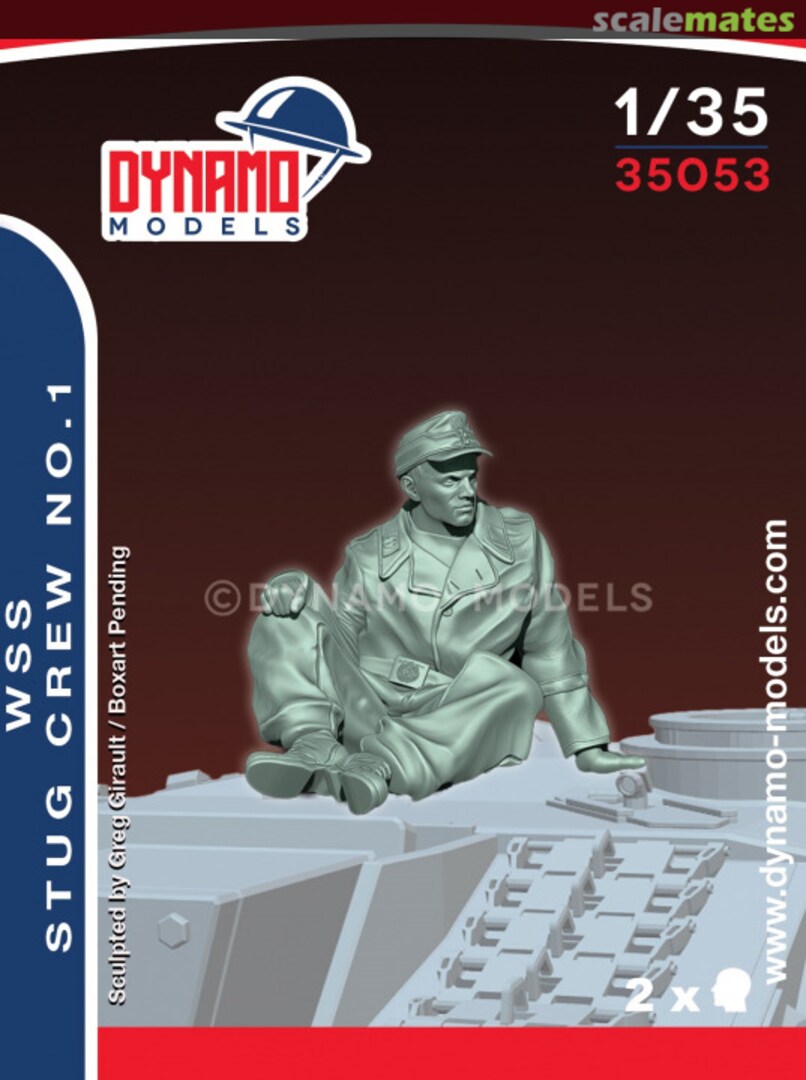 Boxart WSS - Stug Crew No.1 35053 Dynamo Models