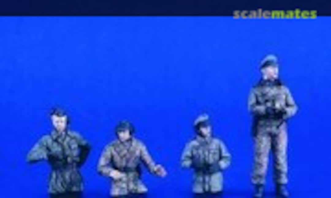 1:16 German Tiger/Panther Crew (Verlinden Productions 2374)