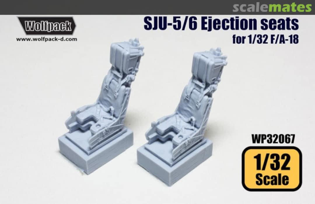 Boxart SJU-5/6 Ejection Seats (2 pcs) WP32067 Wolfpack