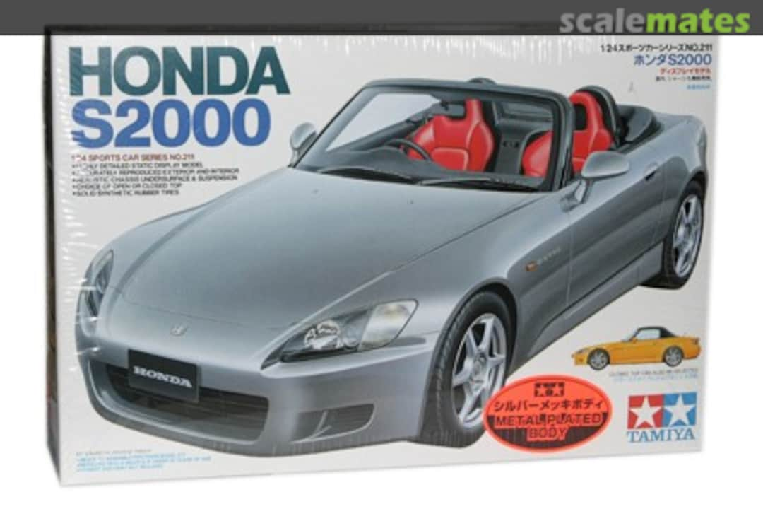 Boxart Honda S2000 (Metal Plated Body) 89594 Tamiya