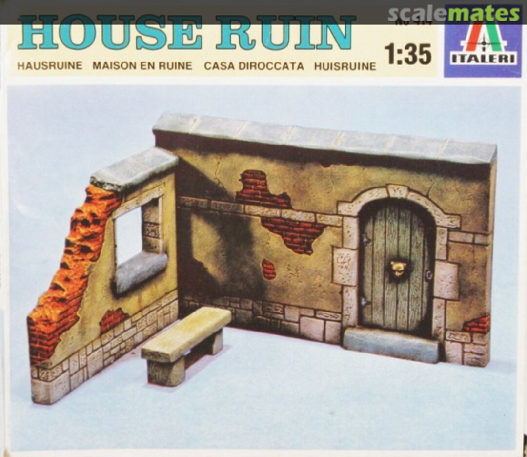 Boxart House Ruin 414 Italeri