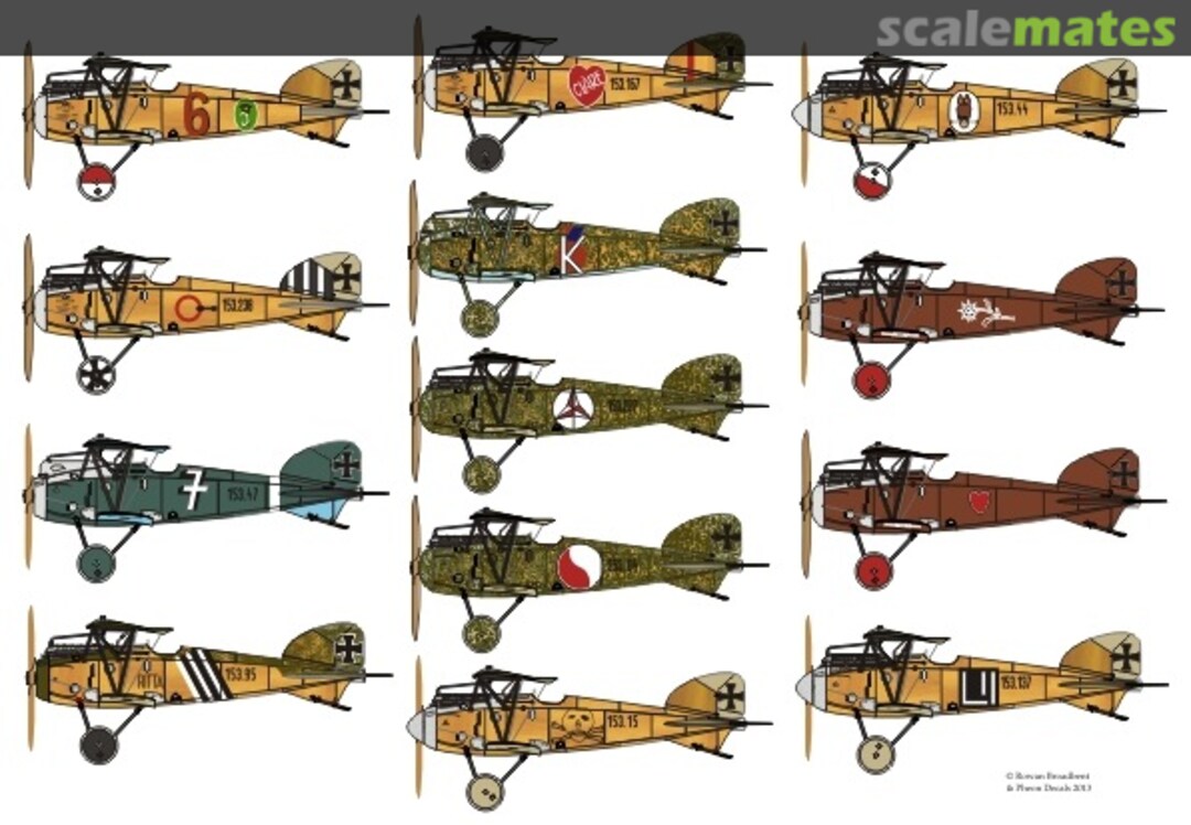 Boxart Albatros D.III (Oeffag) 48015 Pheon Decals