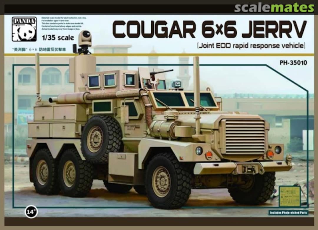 Boxart COUGAR 6x6 JERRV PH-35010 Panda Hobby