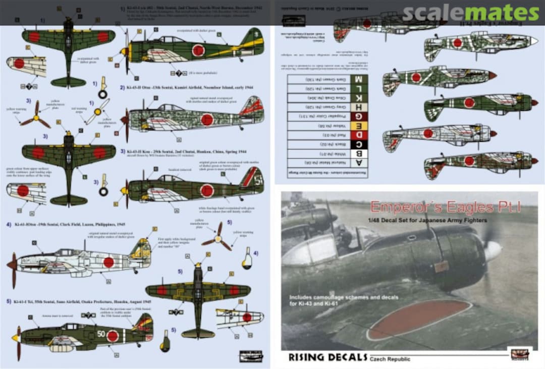 Boxart Emperor's Eagles Part I 48018 Rising Decals