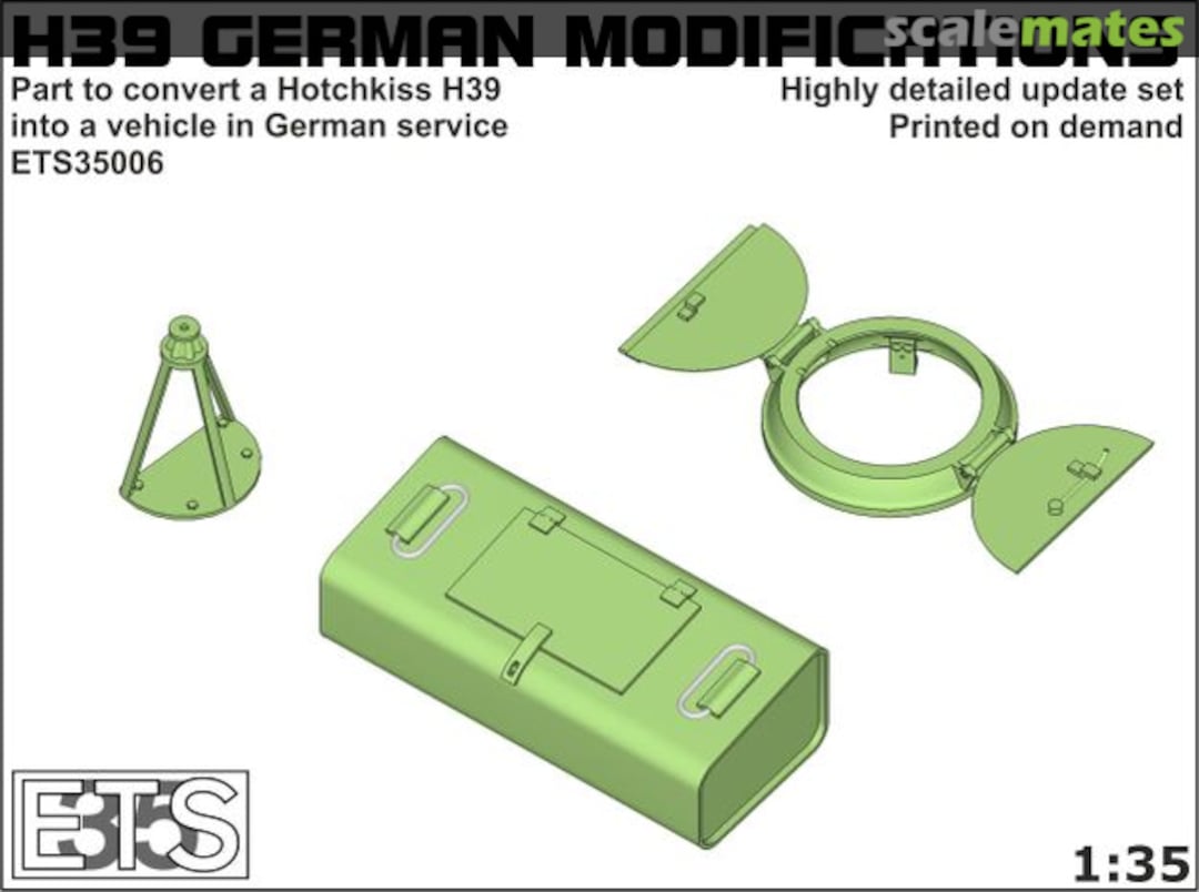 Boxart H39 German modifications ETS35006 ETS35