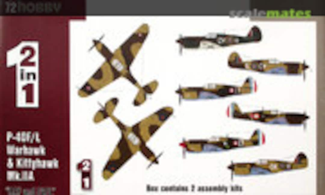 1:72 P-40F/L Warhawk &amp; Kittyhawk Mk.IIA (Special Hobby SH72211)