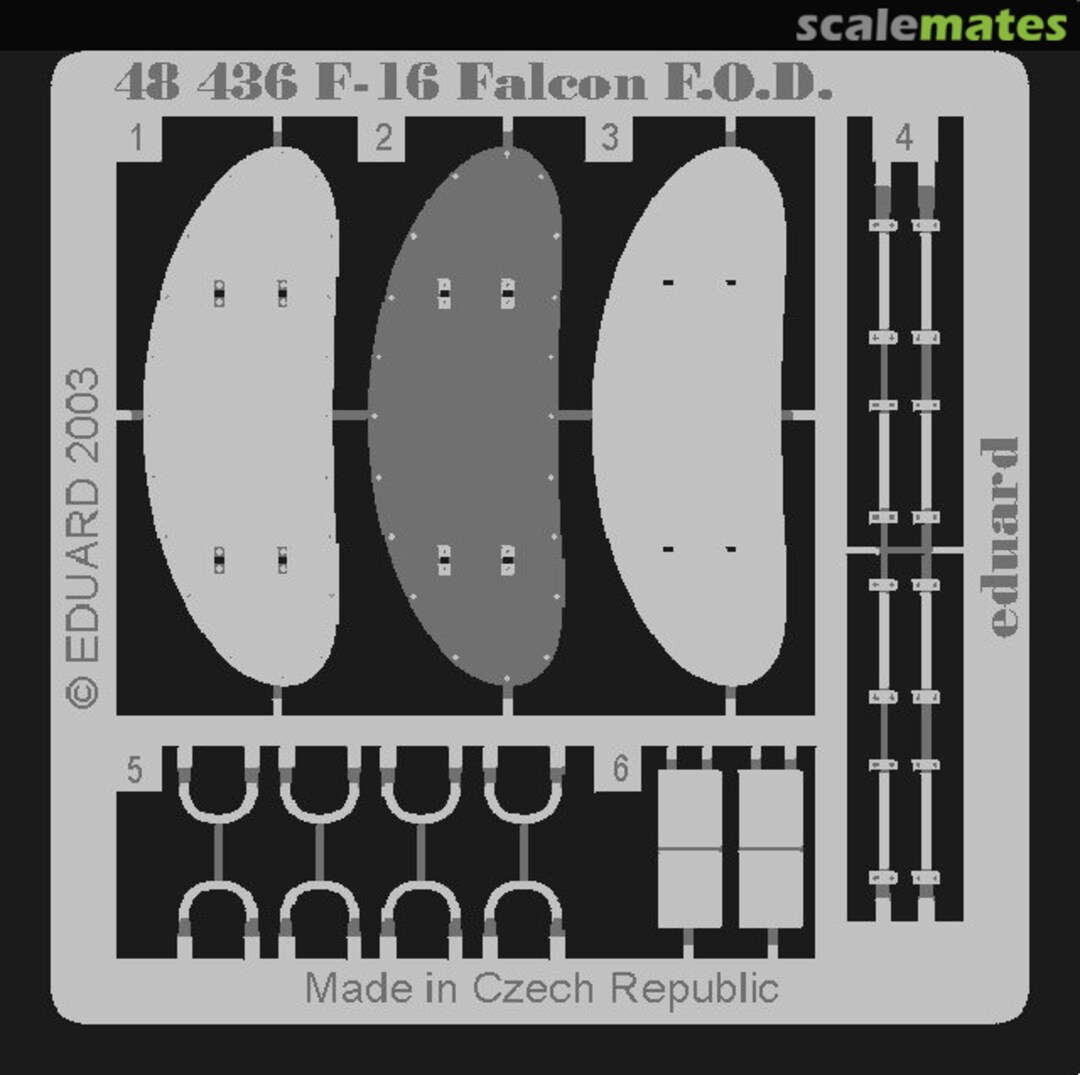 Boxart F-16A F.O.D. 48436 Eduard