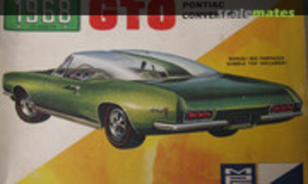 1:25 1968 GTO Pontiac Convertible (MPC 1-1268-200)