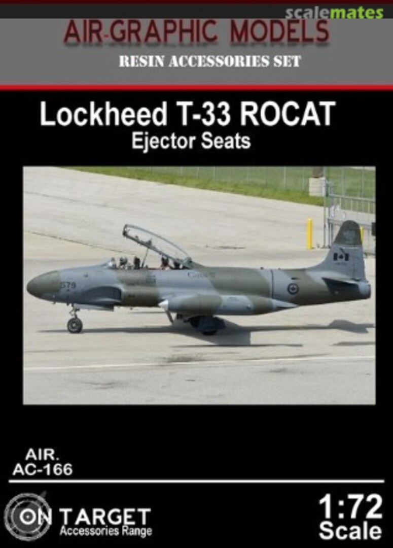 Boxart Lockheed T-33 ROCAT Ejector Seats AIR.AC-166 Air-Graphic Models