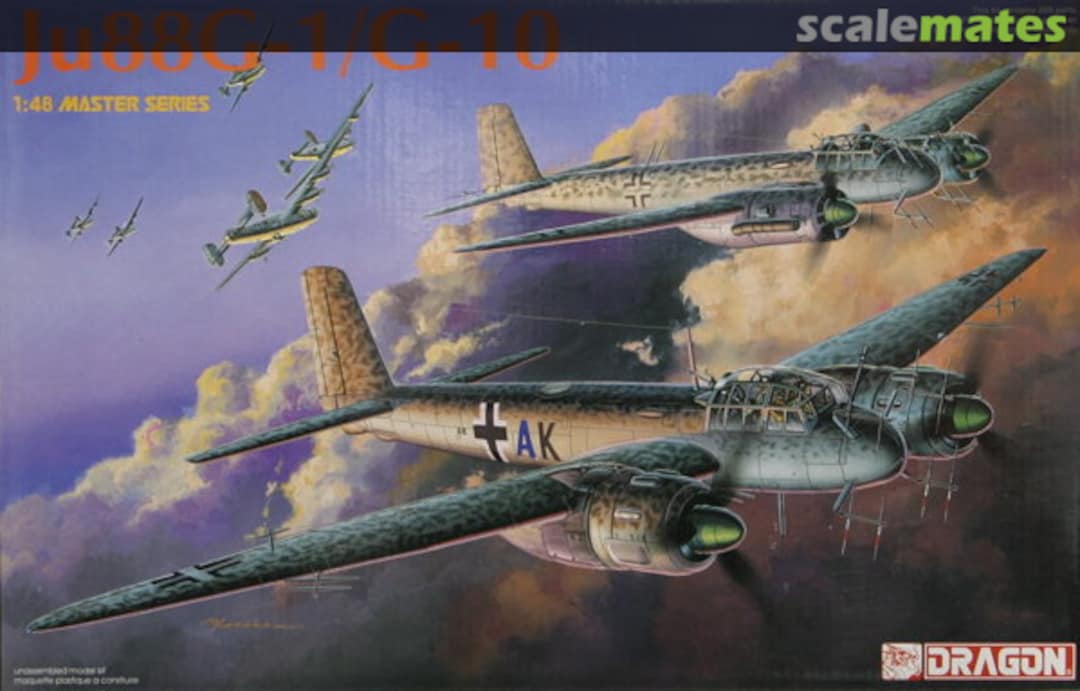 Boxart Ju88G-1/G-10 5521 Dragon