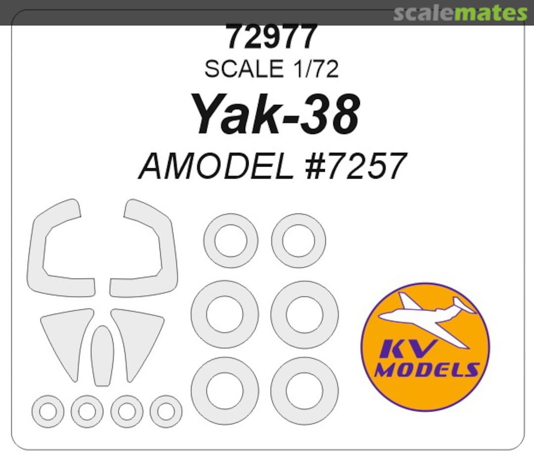 Boxart Yak-38 72977 KV Models