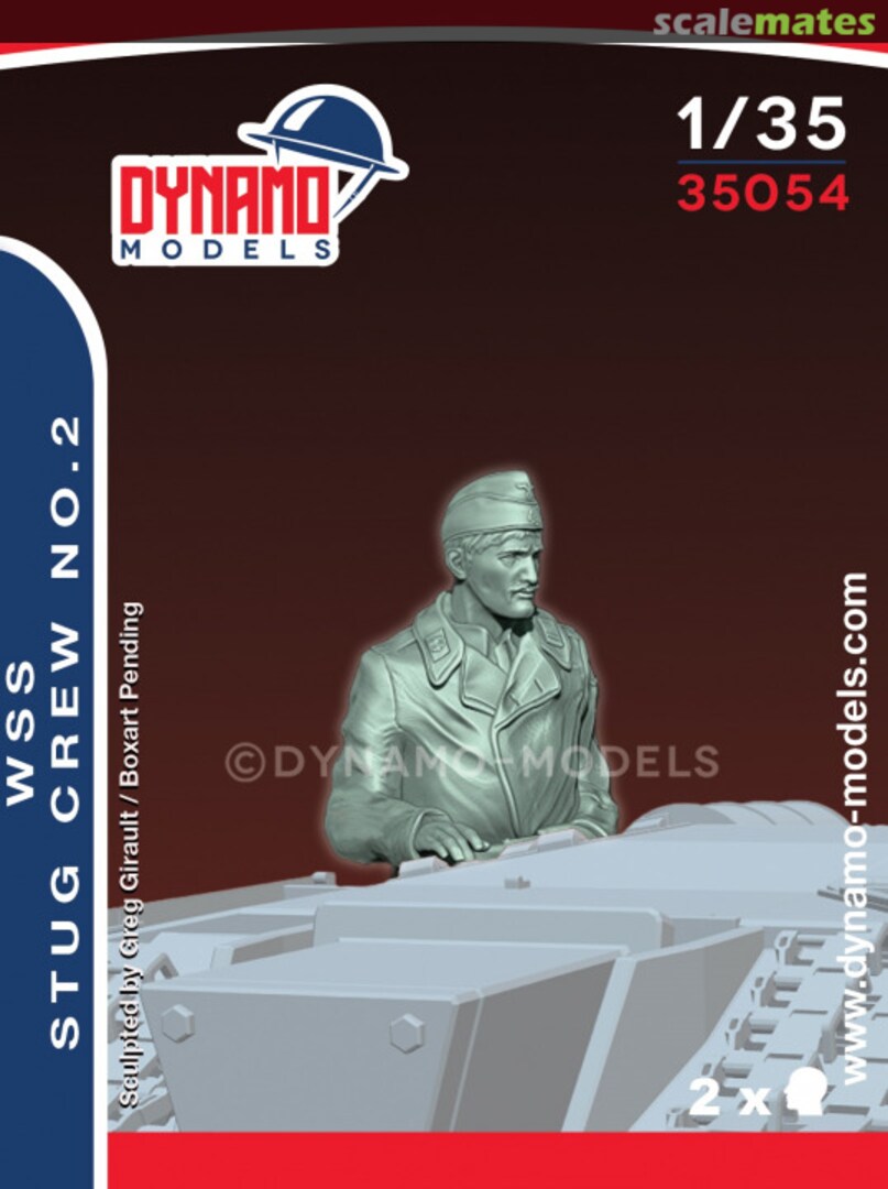 Boxart WSS - Stug Crew No.2 35054 Dynamo Models