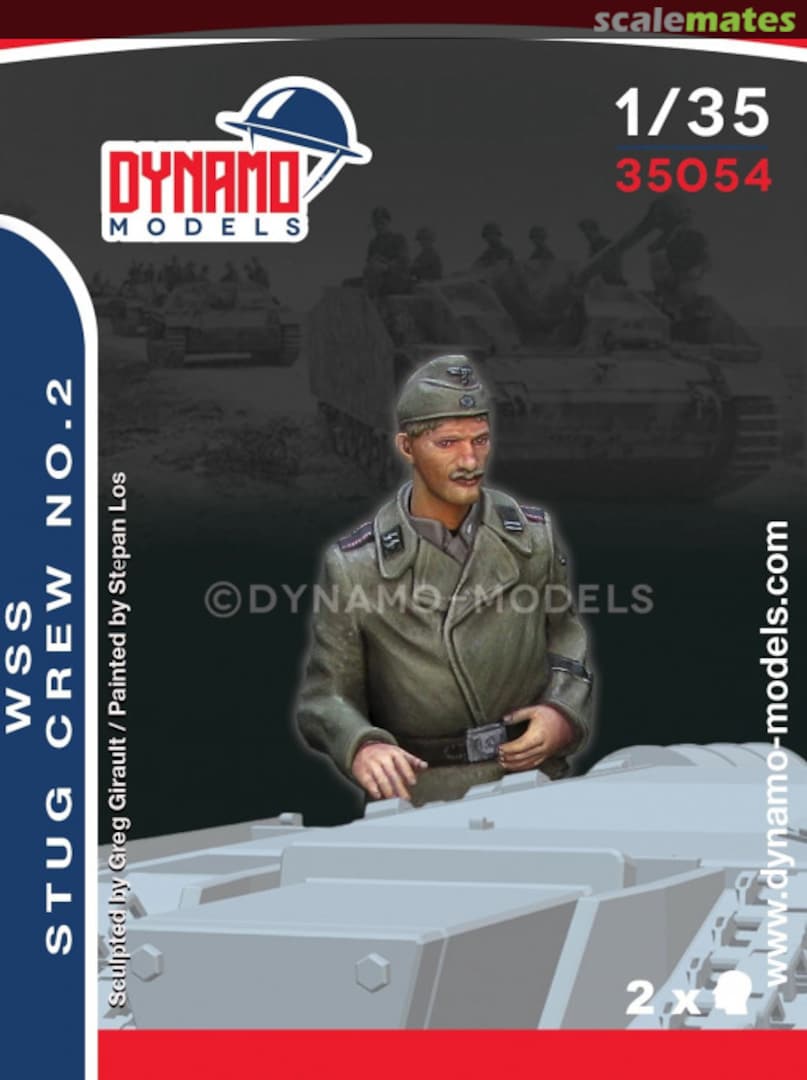 Boxart WSS - Stug Crew No.2 35054 Dynamo Models