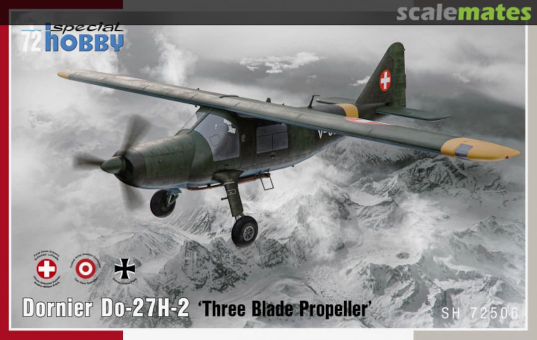 Boxart Dornier Do-27H-2 SH72506 Special Hobby