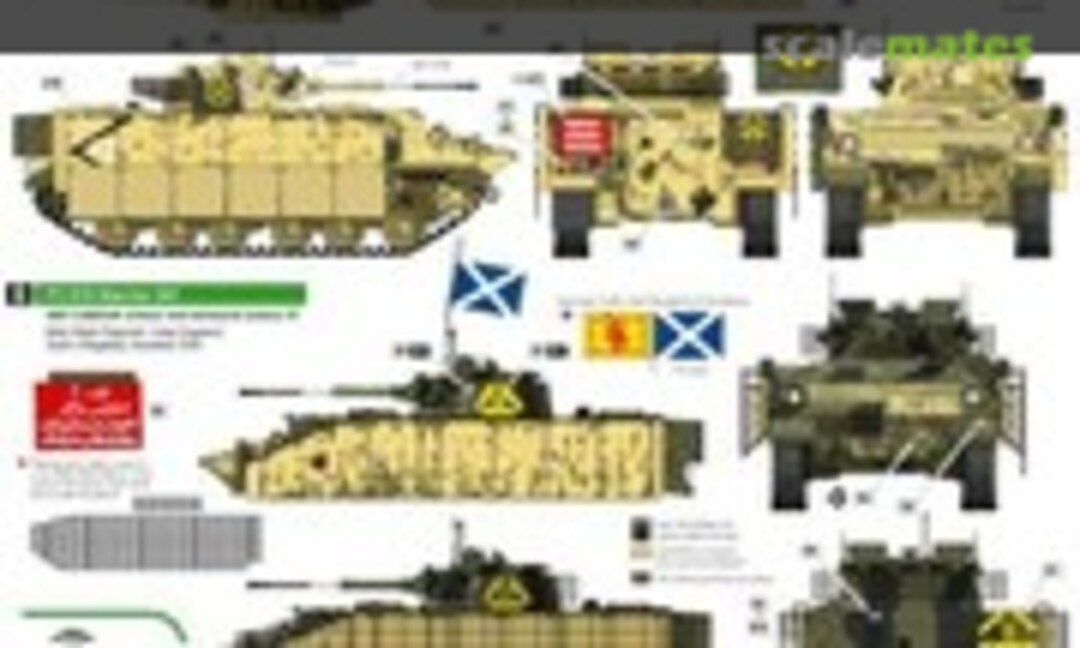 1:35 British AFVs In Iraq 2003-2005 (Bison Decals 35005)