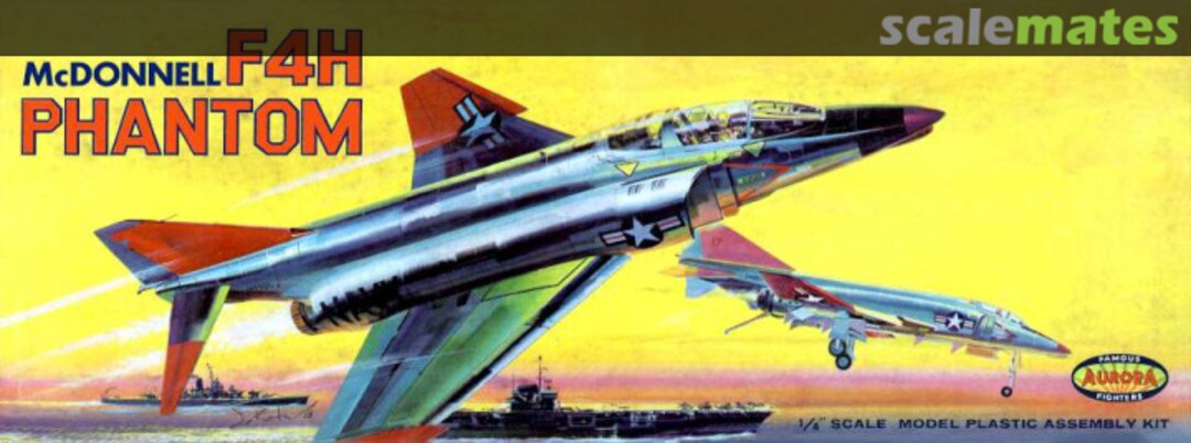 Boxart McDonnell F4H Phantom 394-198 Aurora