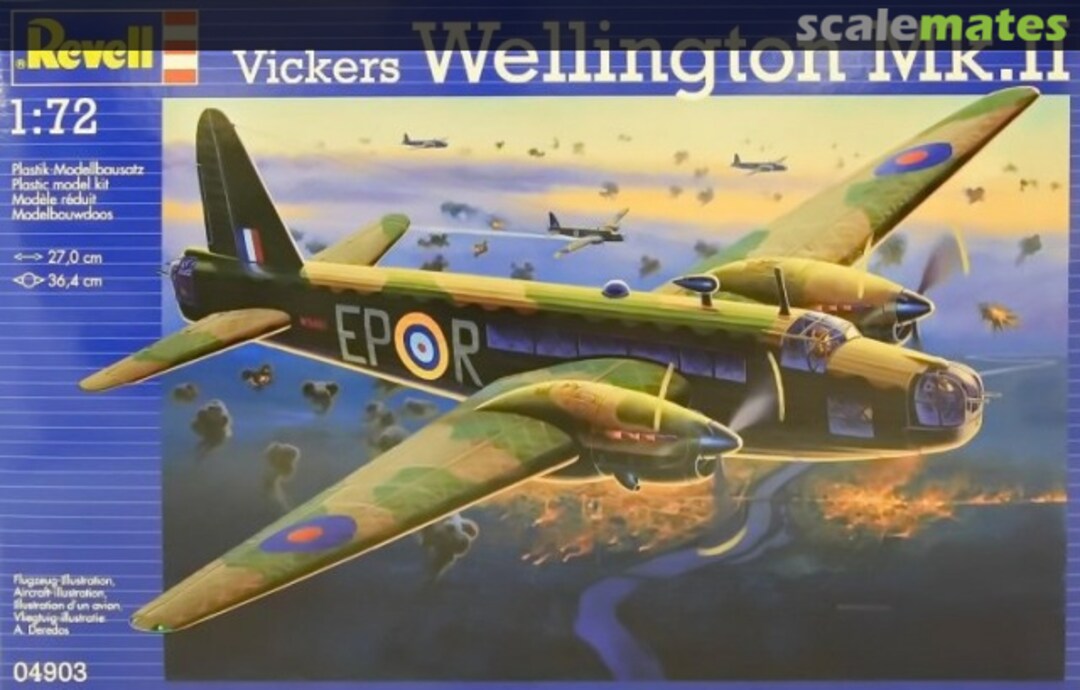 Boxart Vickers Wellington Mk.II 04903 Revell