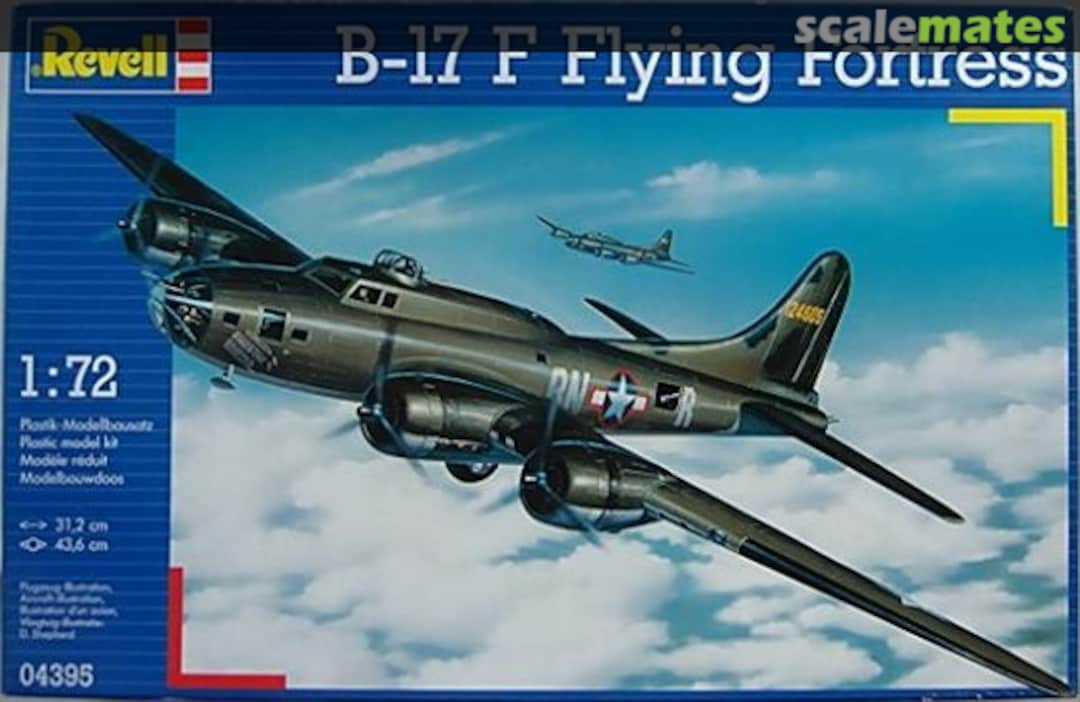 Boxart B-17 F Flying Fortress 04395 Revell