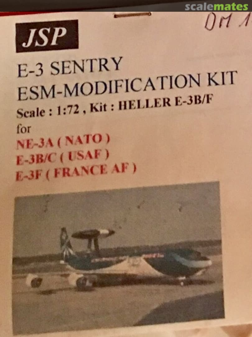 Boxart E-3 Sentry ESM Modification Kit X001 Joost Schreiber Production