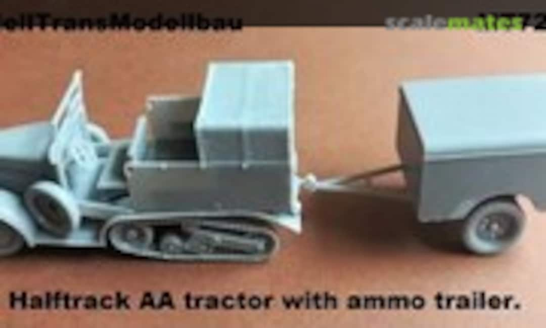 1:72 C4P Halftrack AA tractor (Modell Trans Modellbau MT72481)