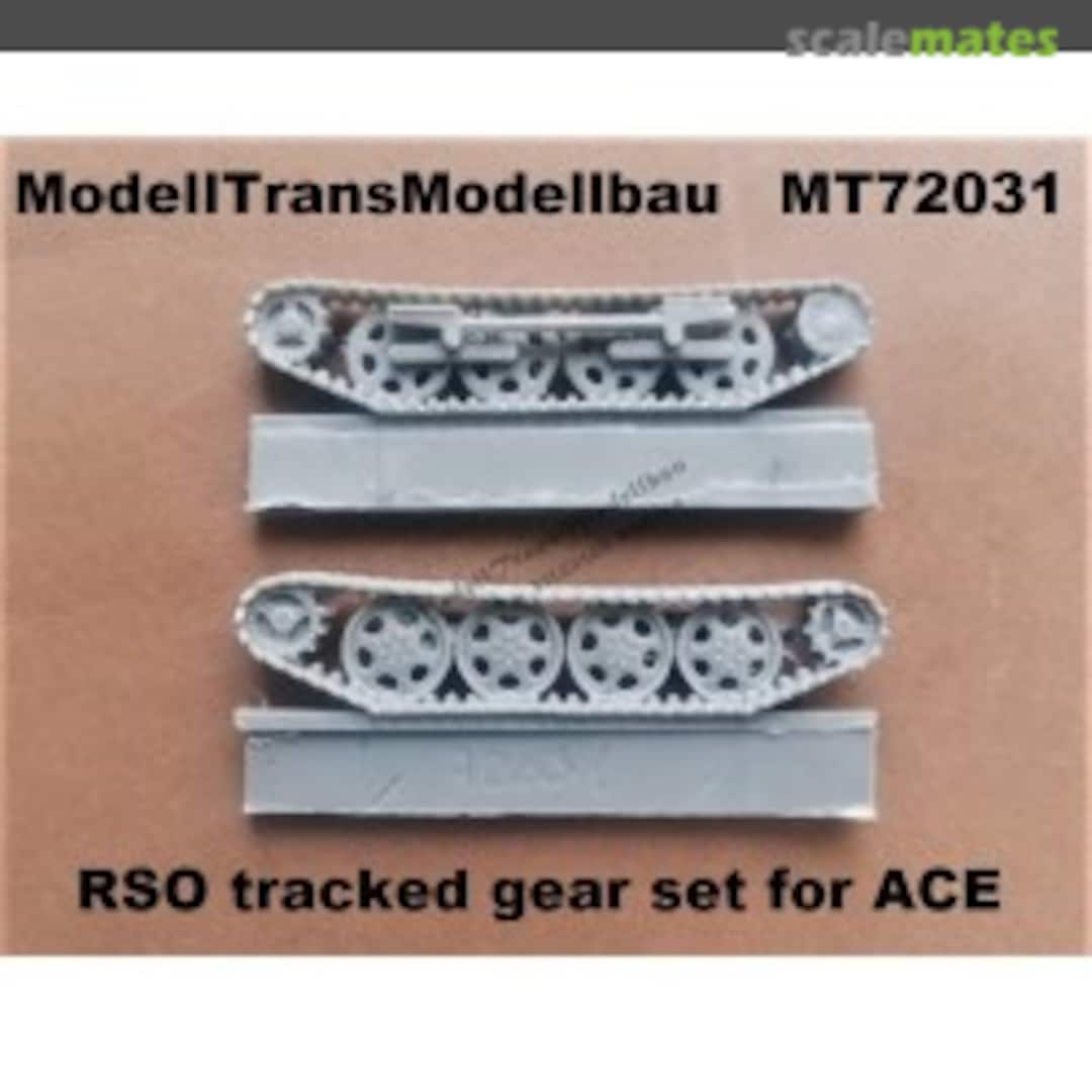 Boxart RSO tracked gear set for ACE MT72031 Modell Trans Modellbau