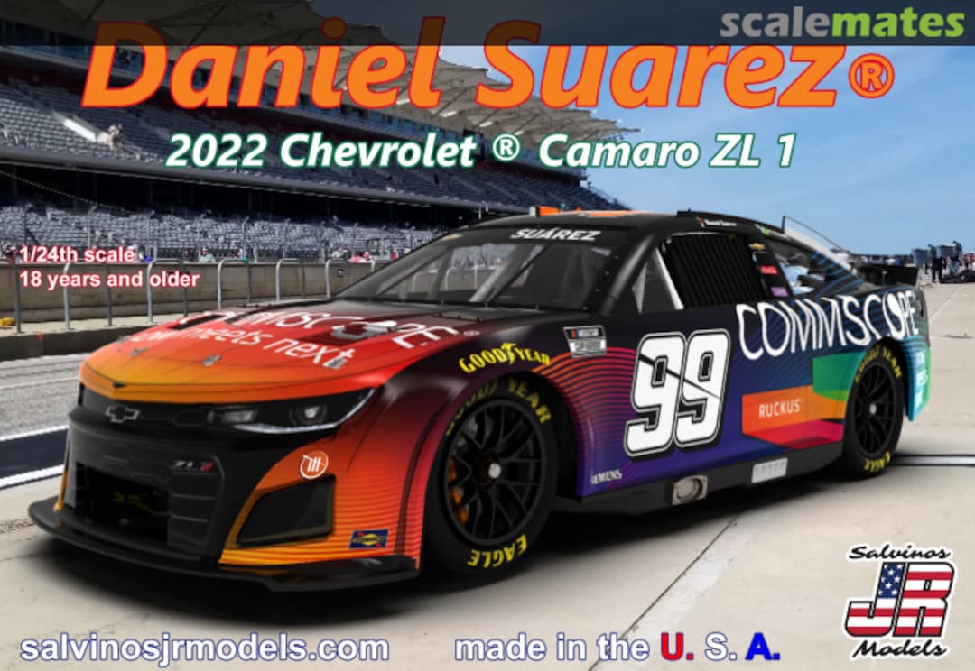 Boxart 2022 Chevrolet Camaro ZL1 THC2022DSP Salvinos JR Models