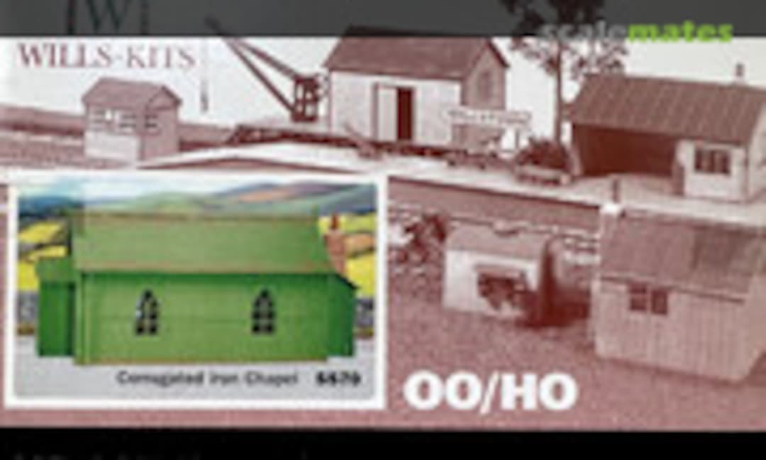 1:76 Corrugated Iron Chapel (WILLS SS70)