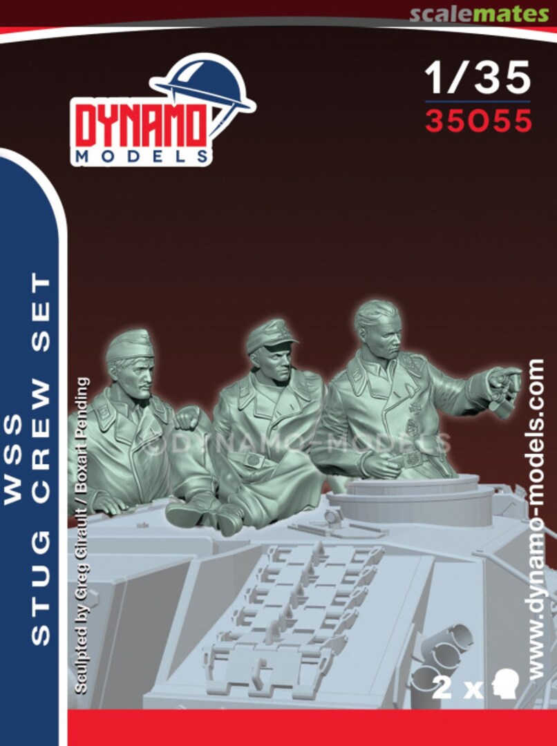 Boxart WSS - Stug Crew Set 35055 Dynamo Models