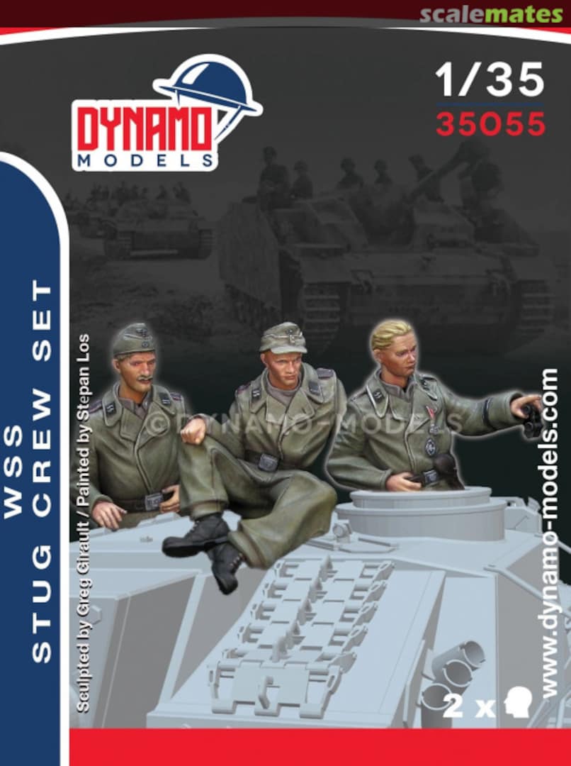 Boxart WSS - Stug Crew Set 35055 Dynamo Models