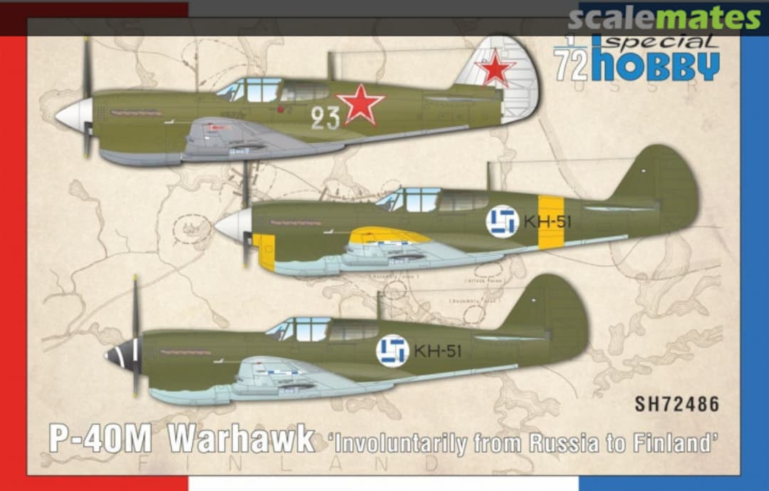 Boxart P-40M Warhawk SH72486 Special Hobby