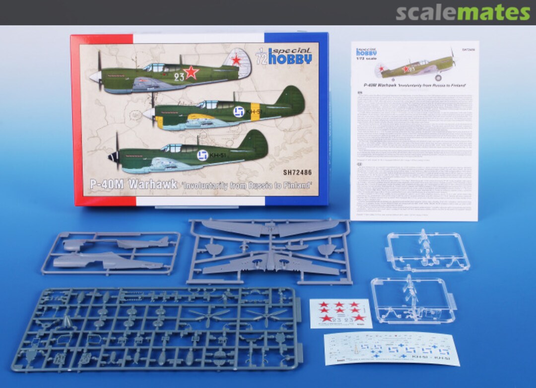 Contents P-40M Warhawk SH72486 Special Hobby