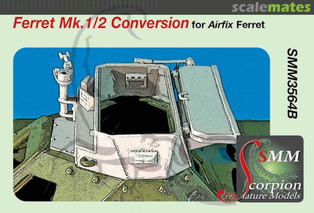 Boxart Ferret Mk.1/2 conversion set SMM3564B Scorpion Miniature Models