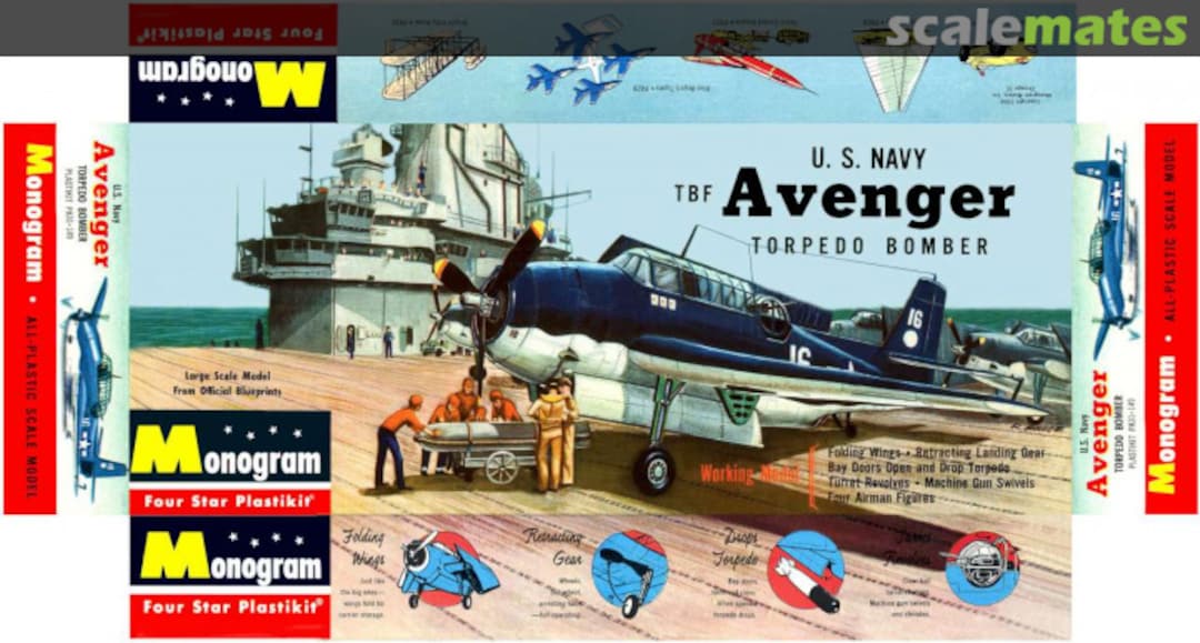 Boxart TBF Avenger PA31-149 Monogram