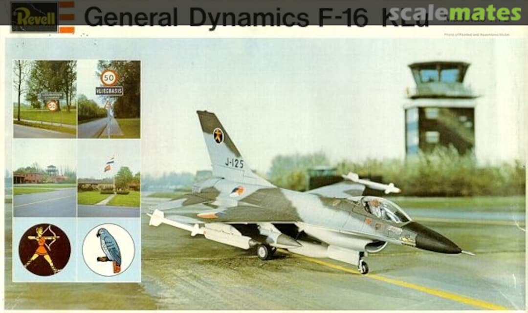 Boxart General Dynamics F-16 Klu H-219 Revell