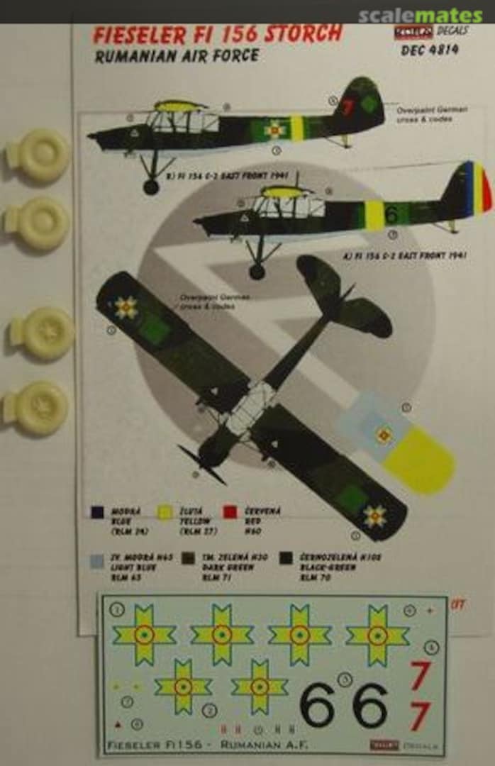 Boxart Fieseler Fi 156 Storch DEC7217 Kora Models