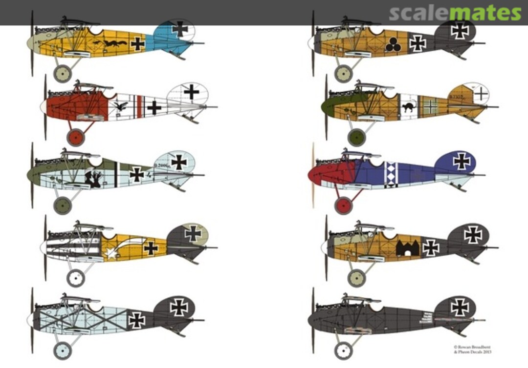 Boxart Albatros D.V/Va 48019 Pheon Decals